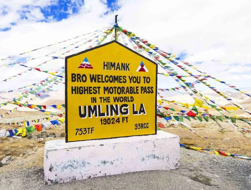 Day Eight Itinerary Image Of The Manali To Leh Vai Umling La Bike Tour